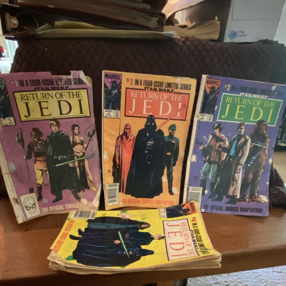 Star Wars: Return of the Jedi Marvel Comics Comic Book Lot #1-3 (1983)